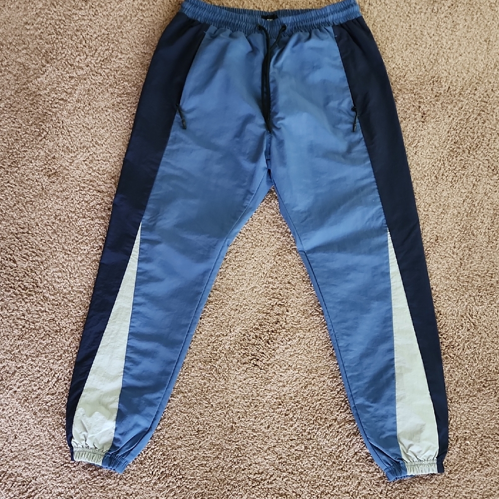 Zanerobe Navy, Light Blue and Grey Track Pants